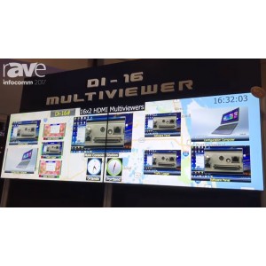 Apantac | Cost-Effective Dual Output (8+8) HDMI Multiviewer: Di-16+ 